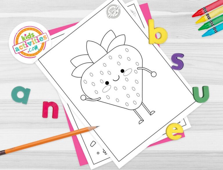 Strawberry Coloring Pages Facebook