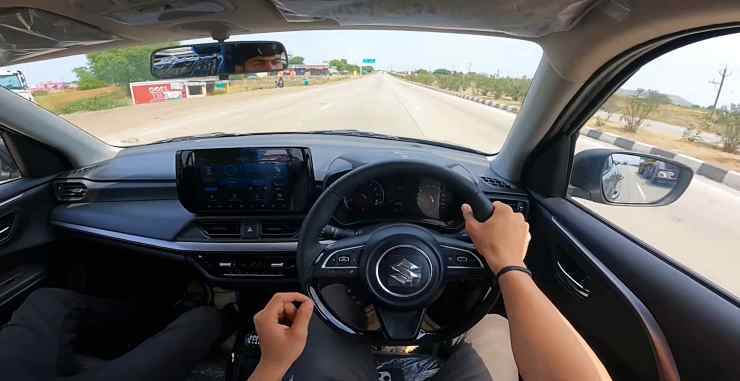 2024 Maruti Swift mileage test highway