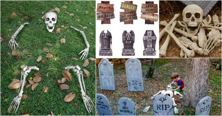 Halloween cemetery decorations that are easy to do with kids Kids Activities Blog fb