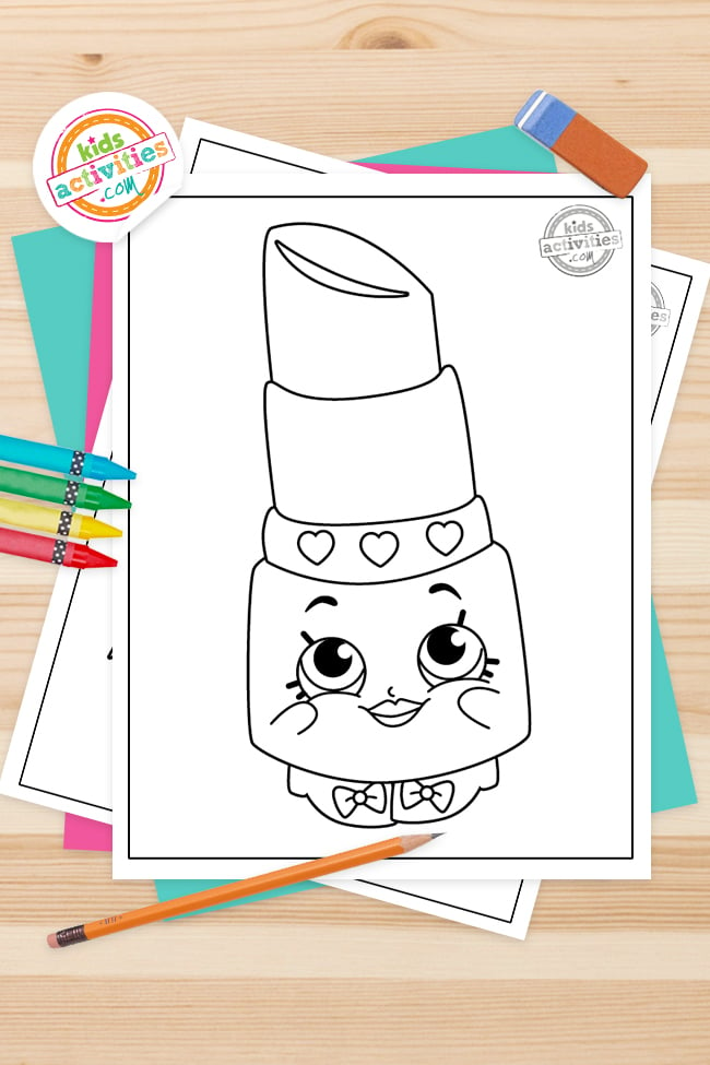 Shopkins Coloring Pages Feature Image 1