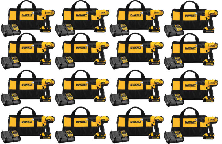 DEWALT 20V Max Cordless DrillDriver Kit 1