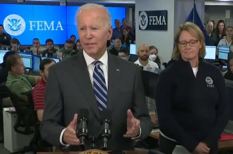 Biden DeSantis FEMA