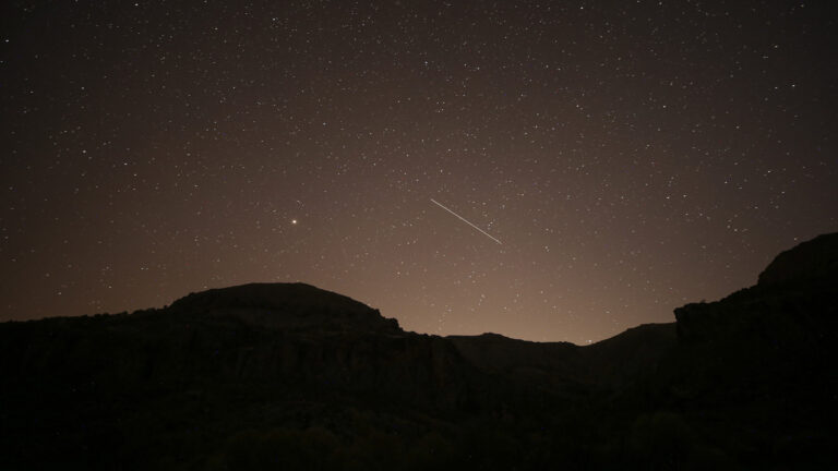 Leonids meteor shower