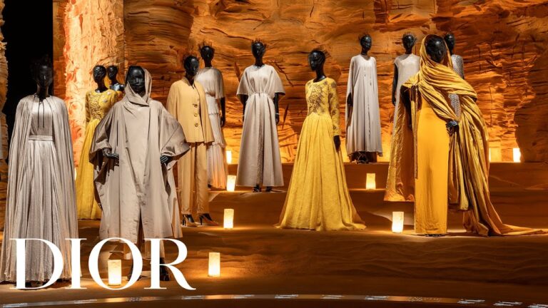 The Making of the Christian Dior Designer of Dreams exhibition in Riyadh