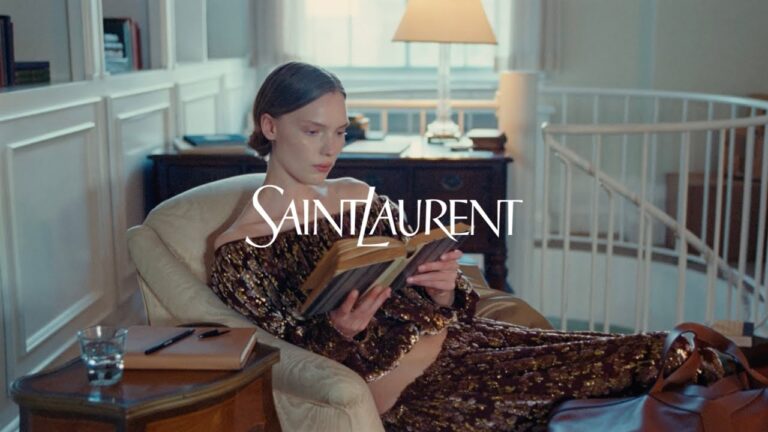 SAINT LAURENT AS TIME GOES BY