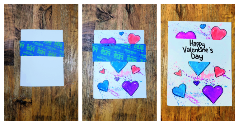 Simple Handmade Valentines Cards social kids activities blog